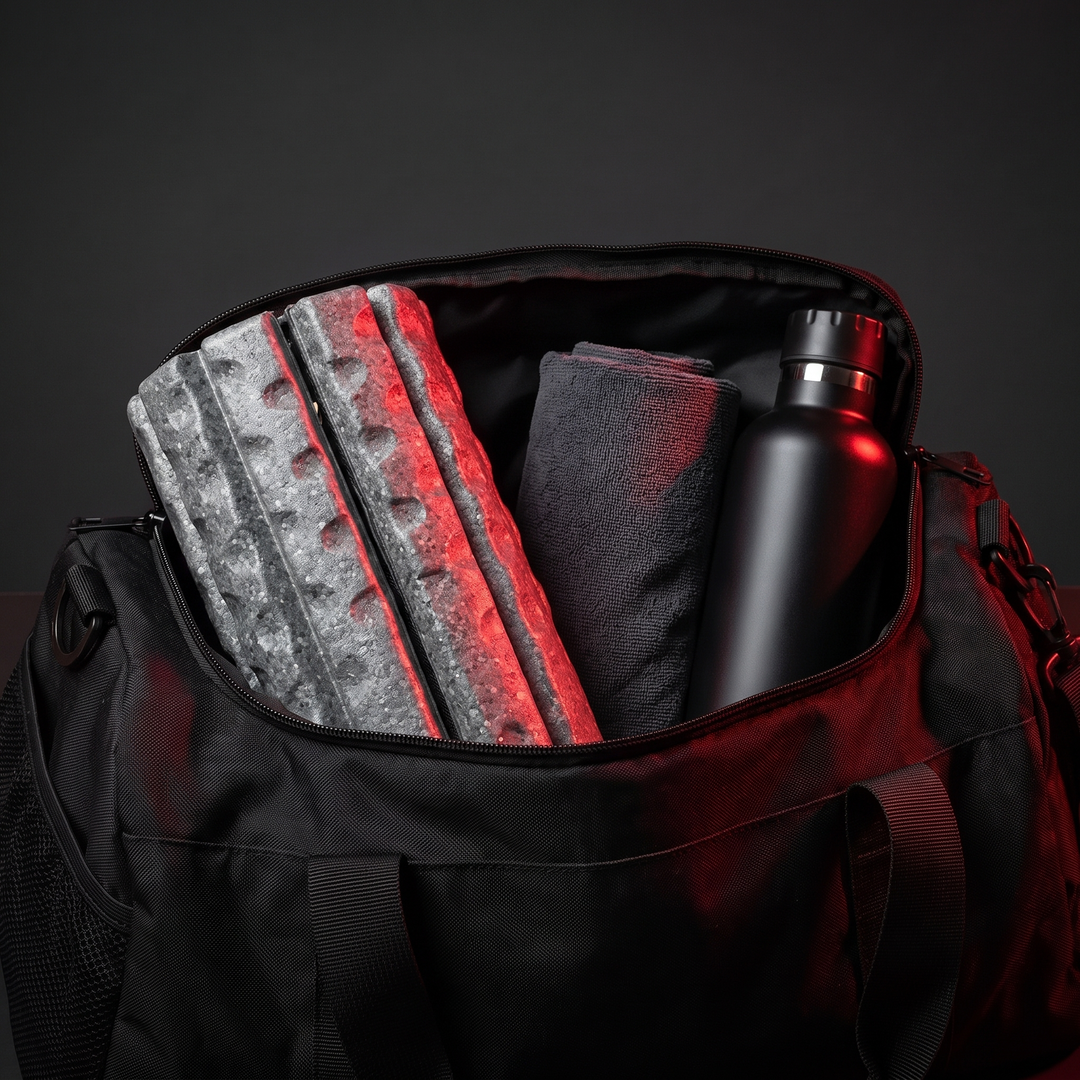 Collapsible Foam Roller - PHYSIOATHLETX - Packed for Gym Travel