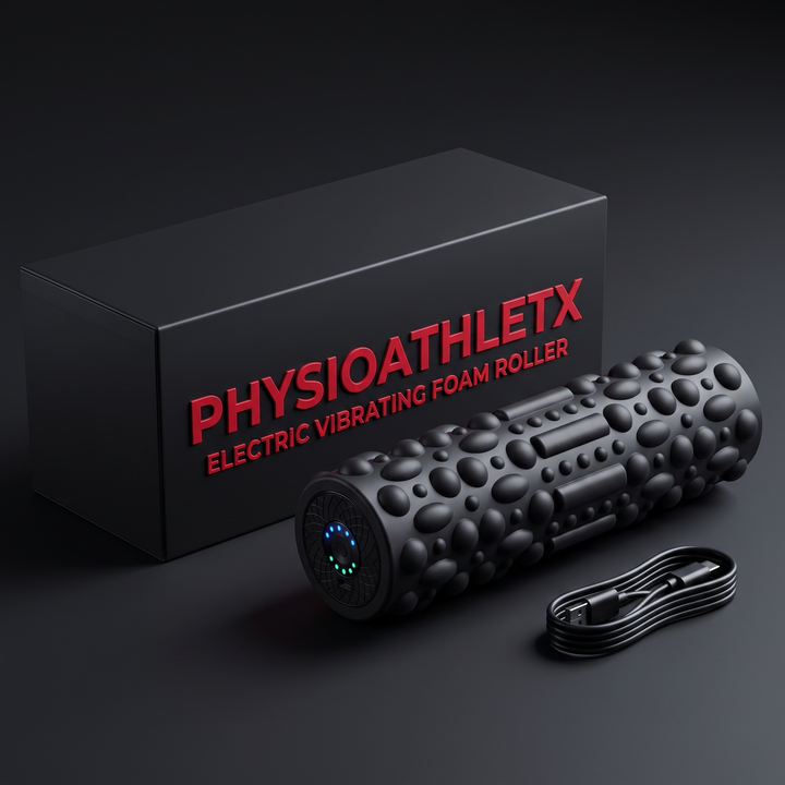 PHYSIOATHLETX Electric Vibrating Foam Roller - Packaging
