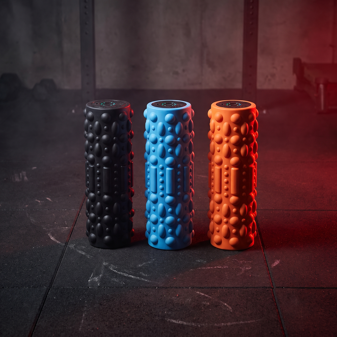 PHYSIOATHLETX Electric Vibrating Foam Roller - Color Lineup