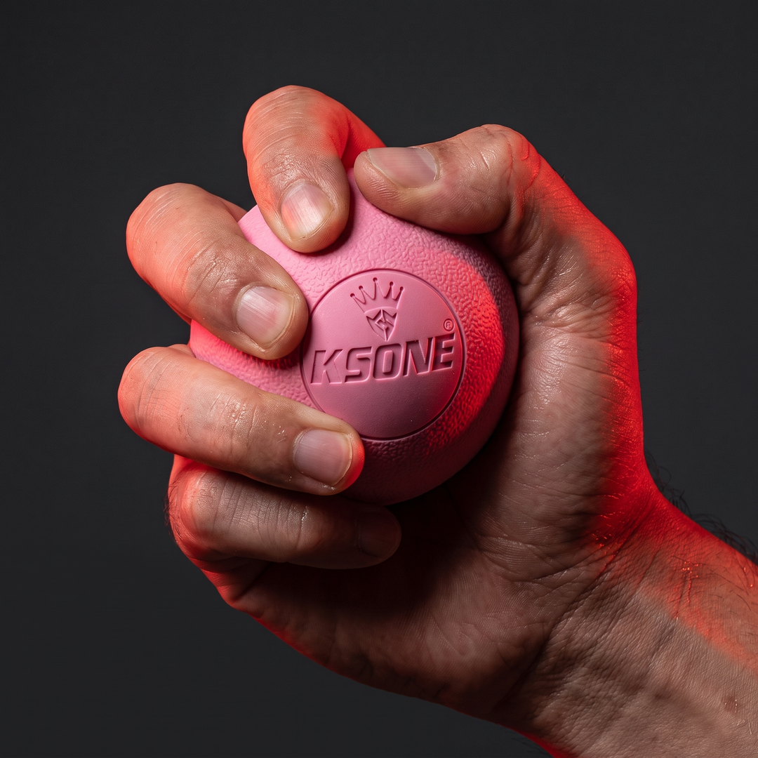Professional Massage Lacrosse Ball - Pink Grip Size