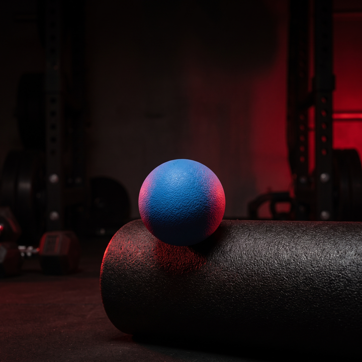 Professional Massage Lacrosse Ball - Blue Trigger Point Pressure