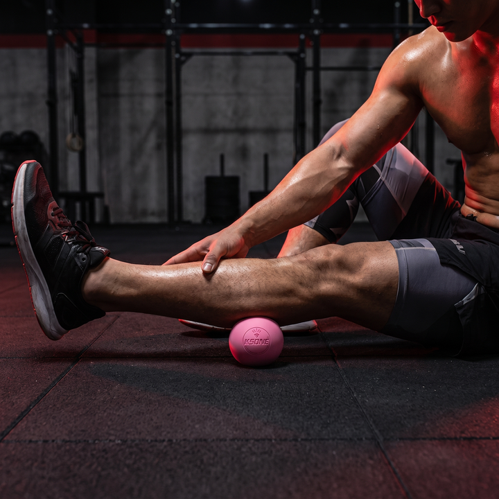 Professional Massage Lacrosse Ball - Pink Calf Recovery