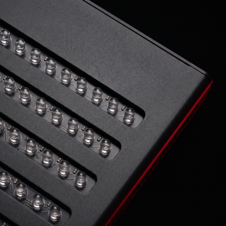 Red Light Recovery Panel - LED array detail unlit