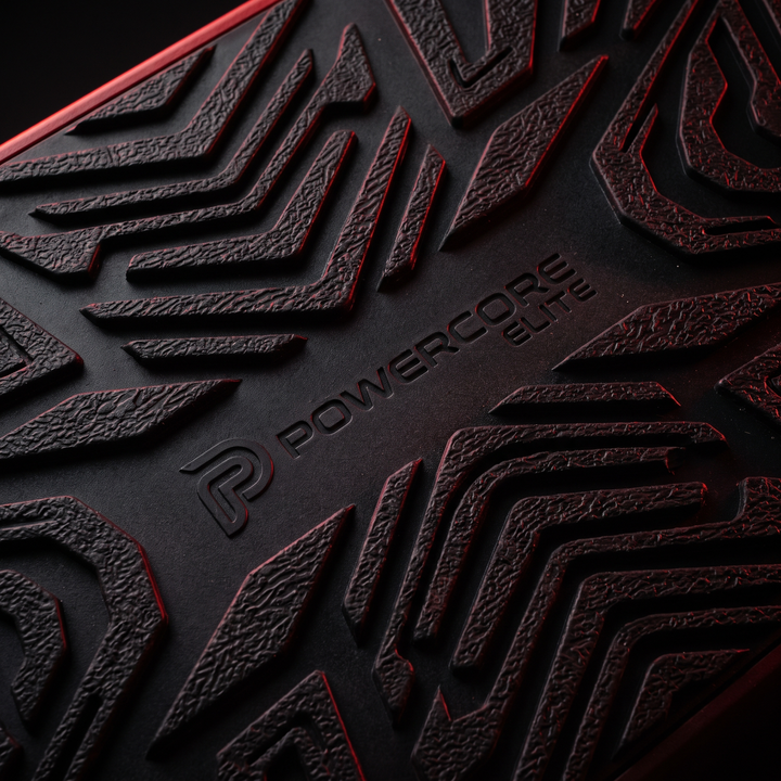 Close-up of the non-slip vibration platform surface texture