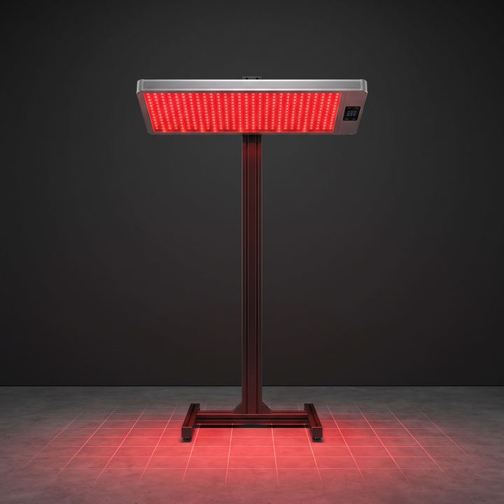 Red Light Recovery Panel - full stand height view