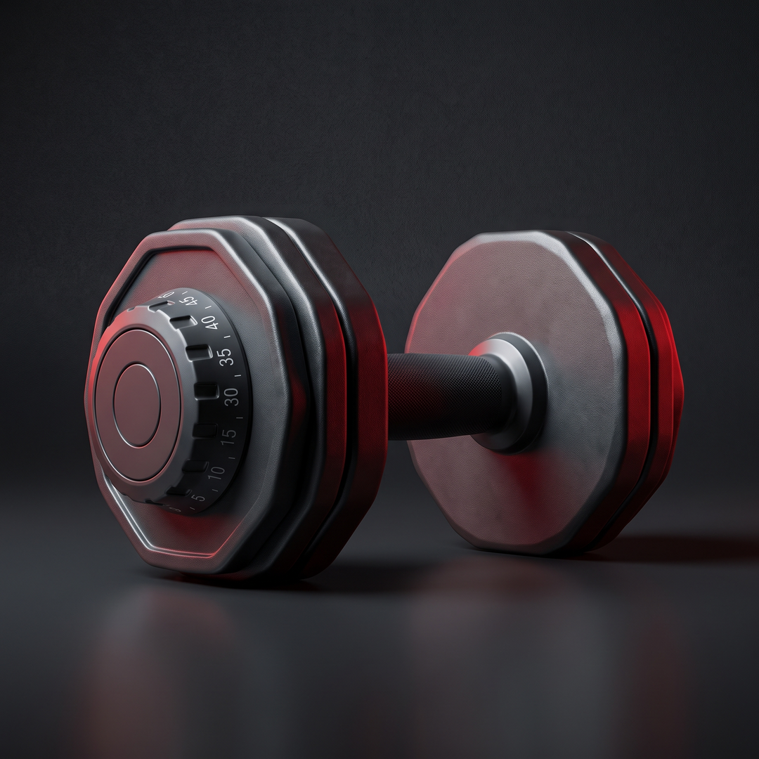 PHYSIOATHLETX Adjustable Dumbbell Set 40KG - gunmetal variant hero