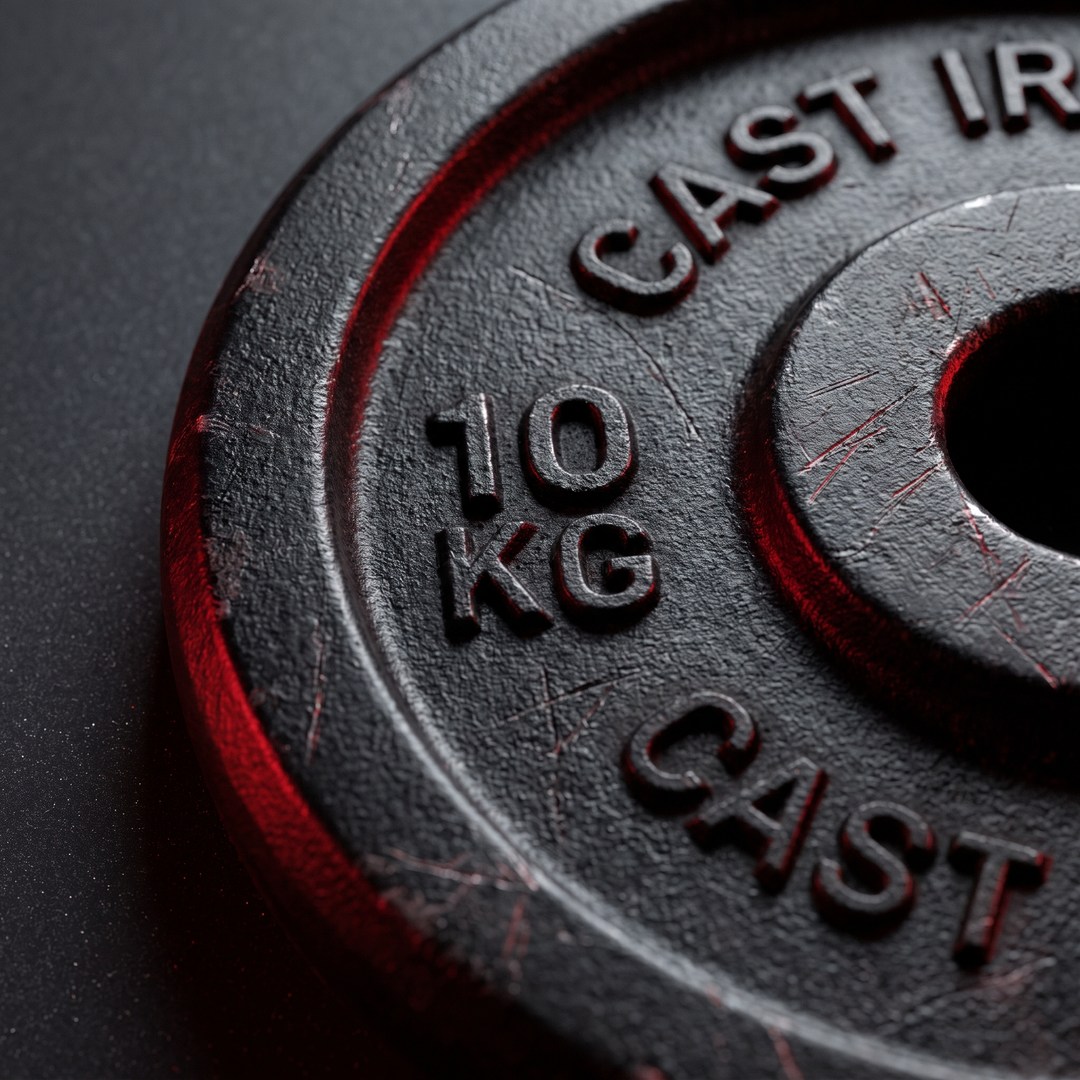 PHYSIOATHLETX Adjustable Dumbbell Set 40KG - weight plate markings