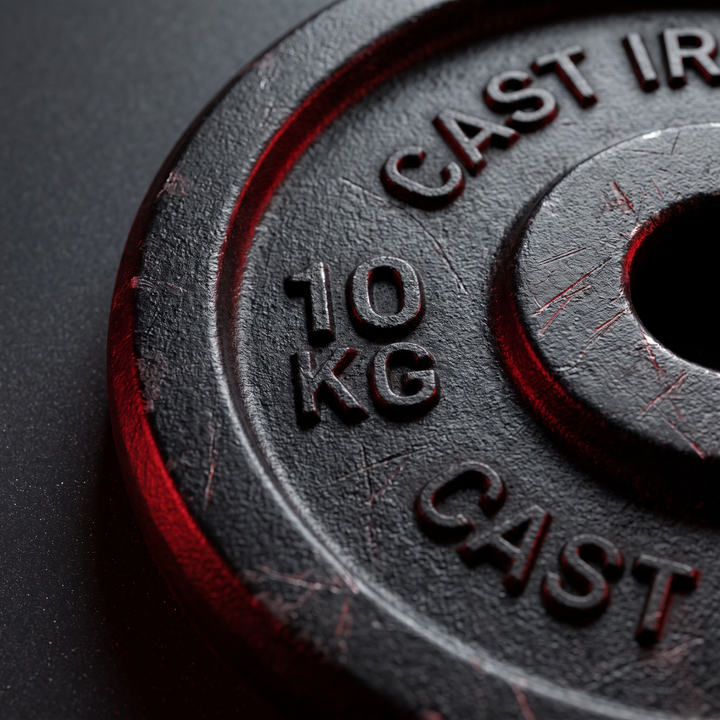 PHYSIOATHLETX Adjustable Dumbbell Set 40KG - weight plate markings