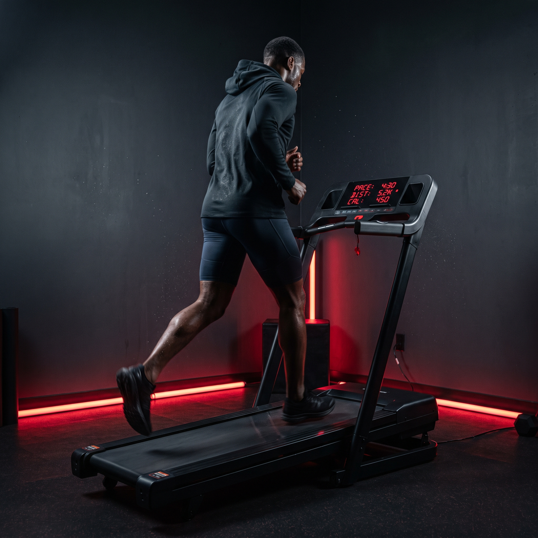 Foldable Treadmill Home Gym - Running Workout