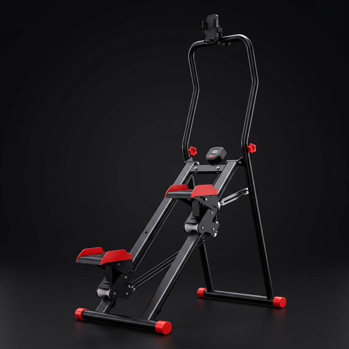 Adjustable Stair Stepper Climber Machine - 3/4 angle view