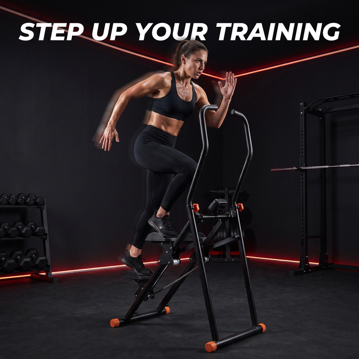 Adjustable Stair Stepper Climber Machine - in-use stepping motion