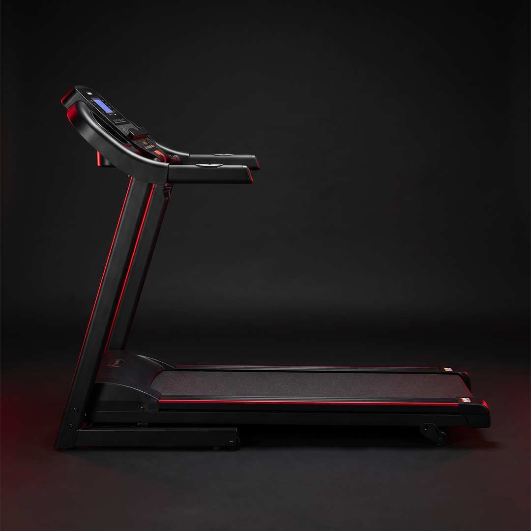 Foldable Treadmill Home Gym - Side Profile View