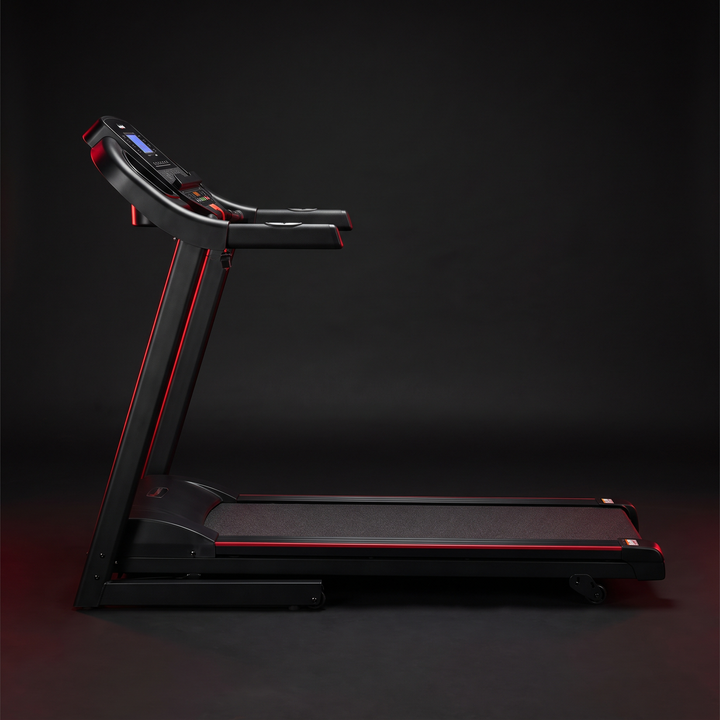 Foldable Treadmill Home Gym - Side Profile View