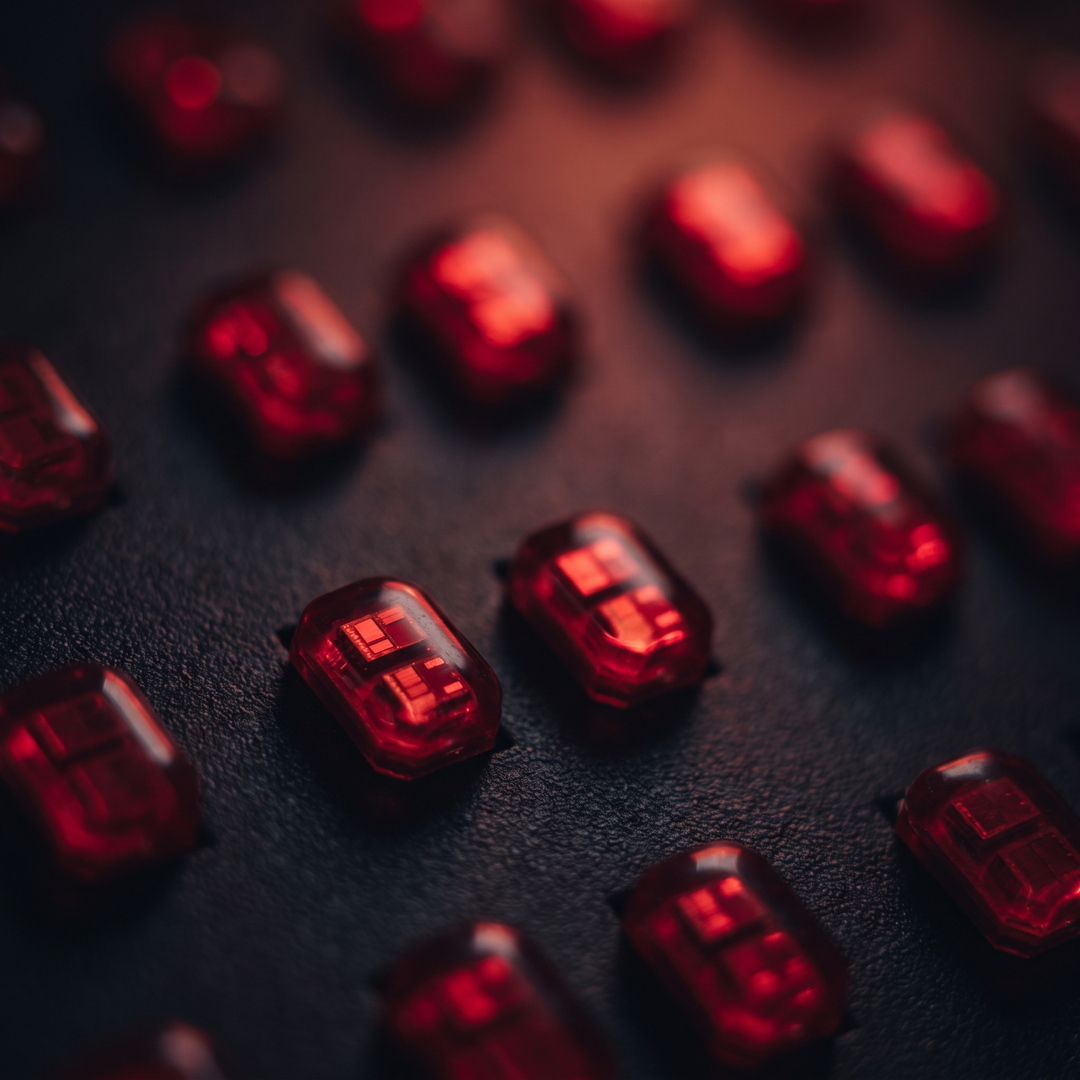 PHYSIOATHLETX Dual Chip LED Red Light Recovery Panel - Dual Chip LED Macro Detail
