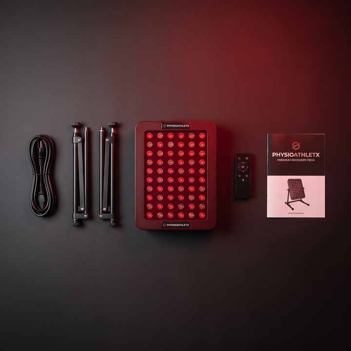 PHYSIOATHLETX Dual Chip LED Red Light Recovery Panel - What&