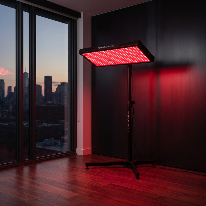 PHYSIOATHLETX Dual Chip LED Red Light Recovery Panel - Recovery Loft Wide Shot
