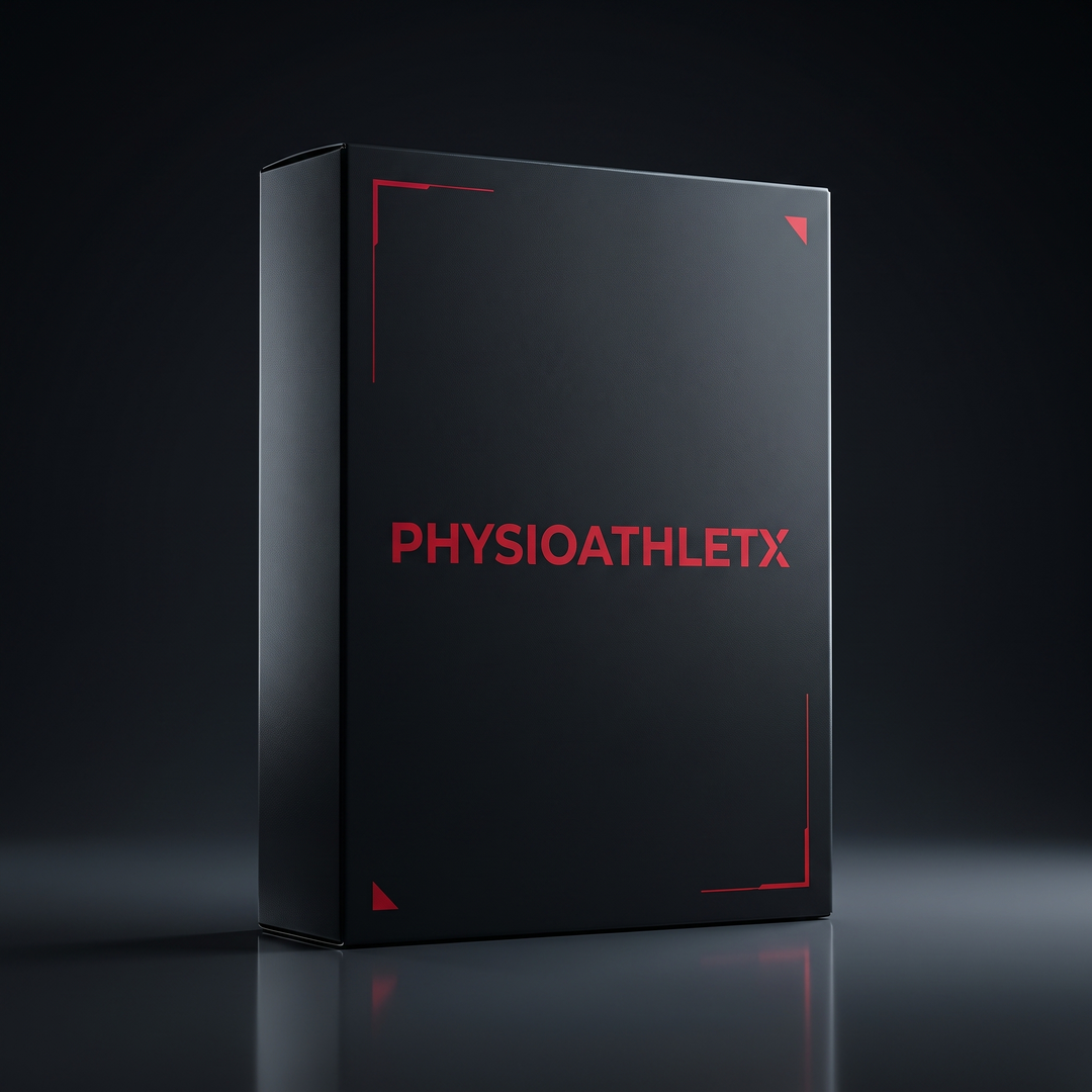 PHYSIOATHLETX premium retail packaging box for air compression foot and leg massager