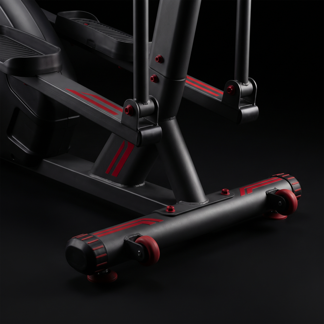 PHYSIOATHLETX Adjustable Elliptical Training Machine - Base Frame Stability Detail