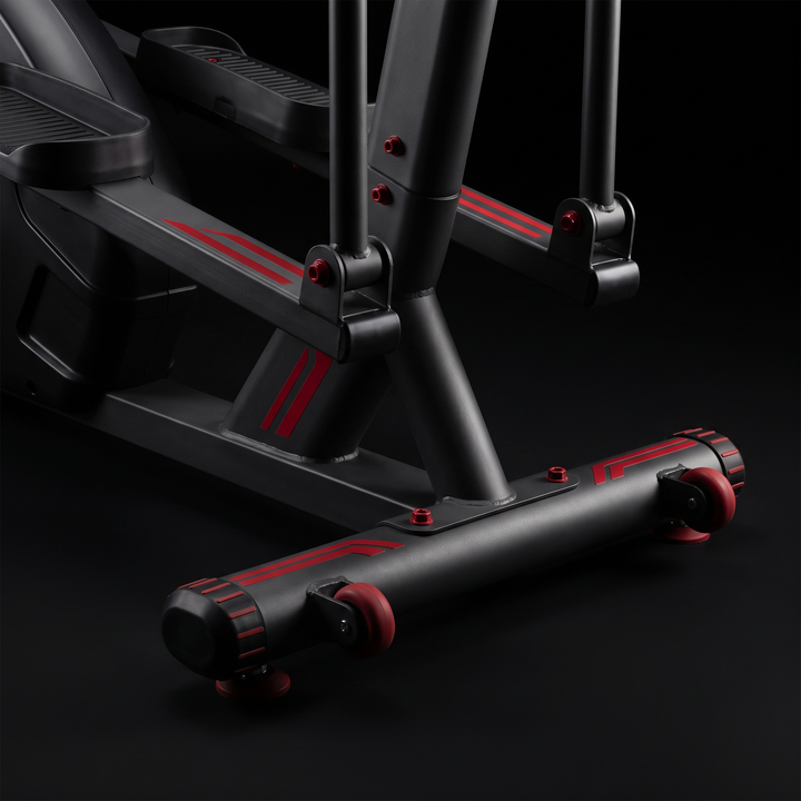 PHYSIOATHLETX Adjustable Elliptical Training Machine - Base Frame Stability Detail