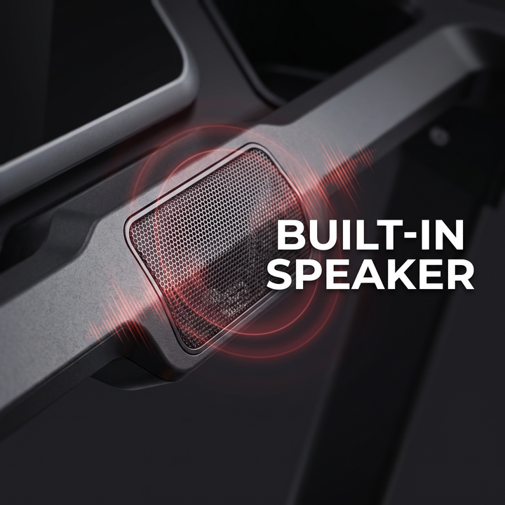 PHYSIOATHLETX Foldable Walking Pad Treadmill - Built-In Speaker