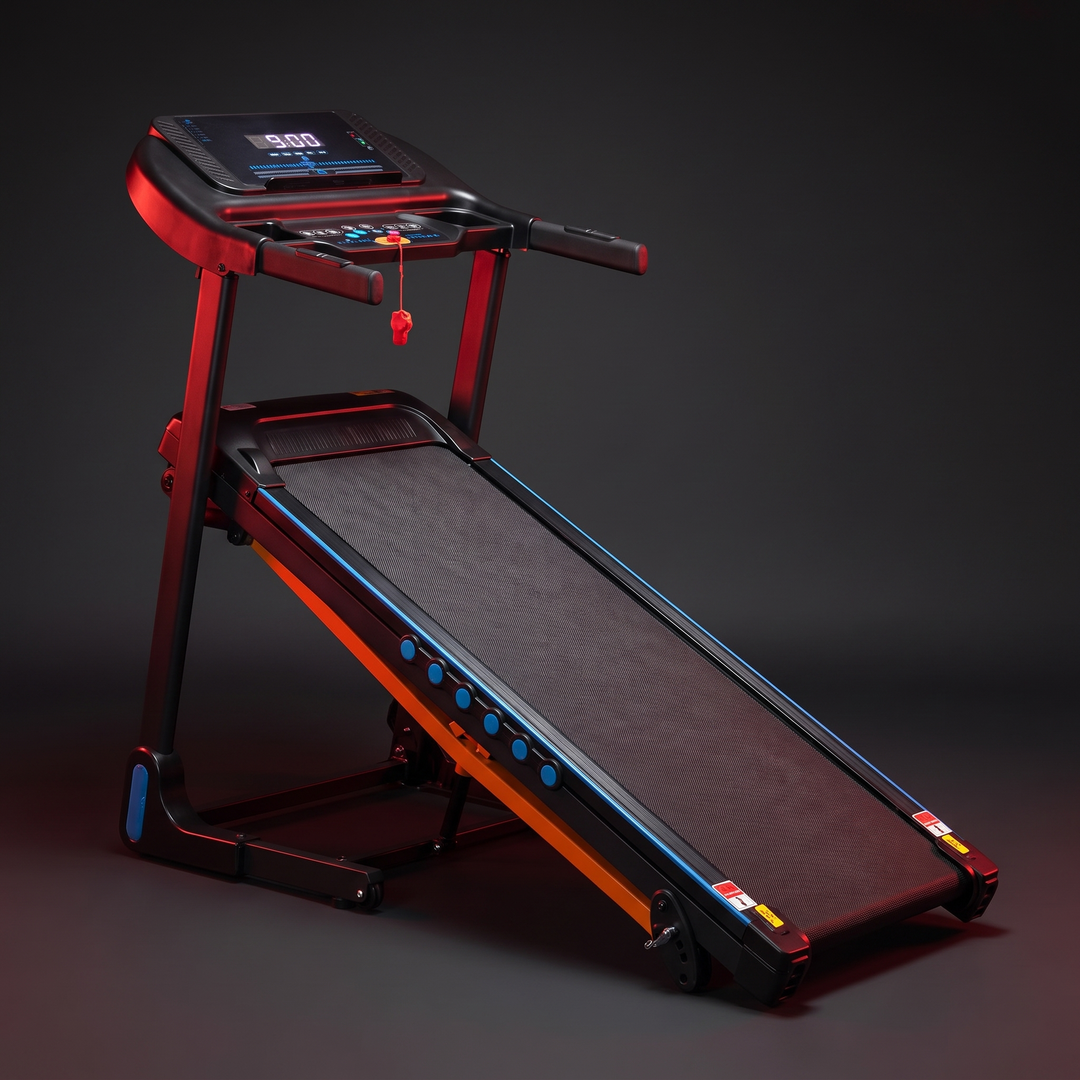 Adjustable Incline Treadmill 4-in-1 Home Treadmill - Auto-Incline Raised