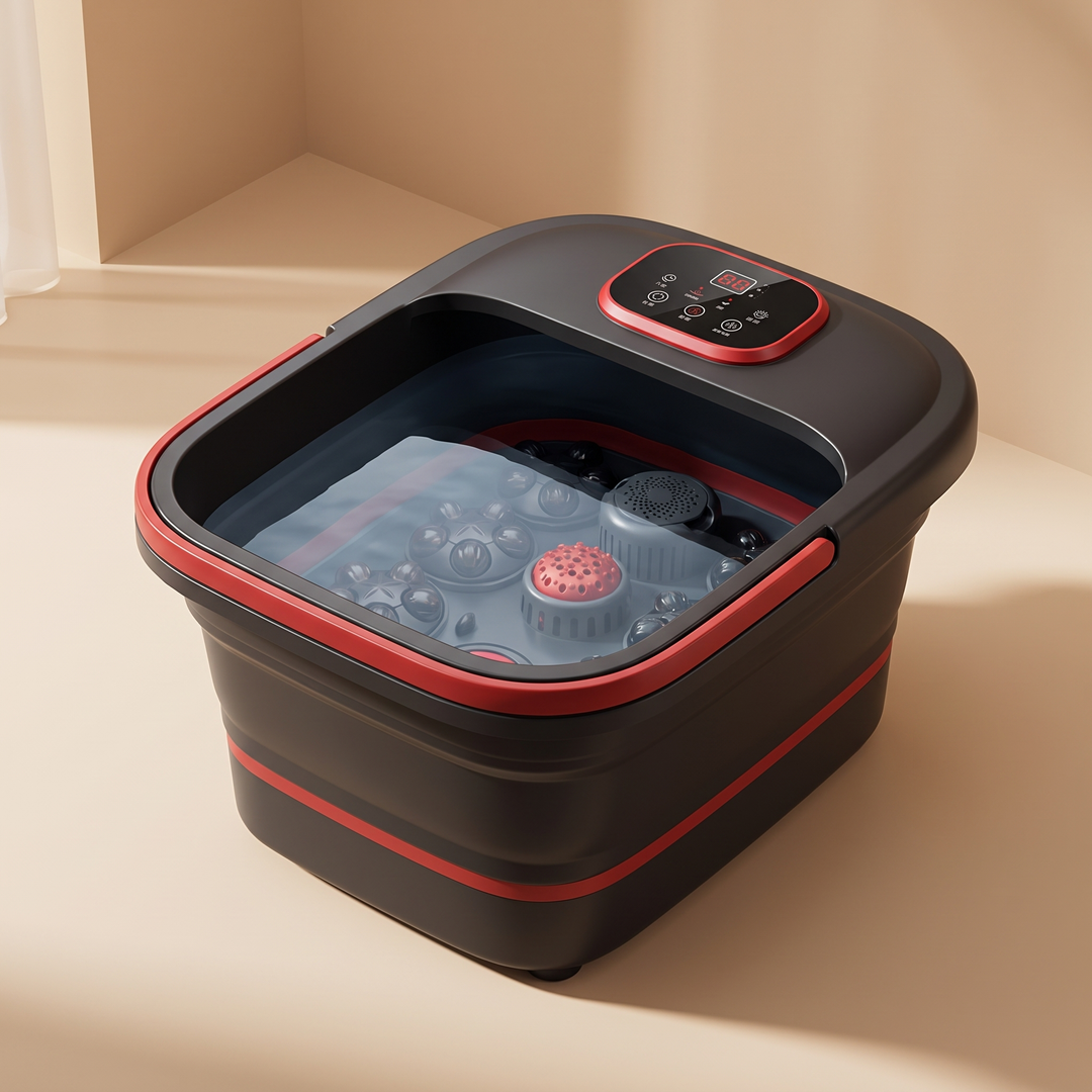 Electric Foot Spa Bath Tub - deep black color option
