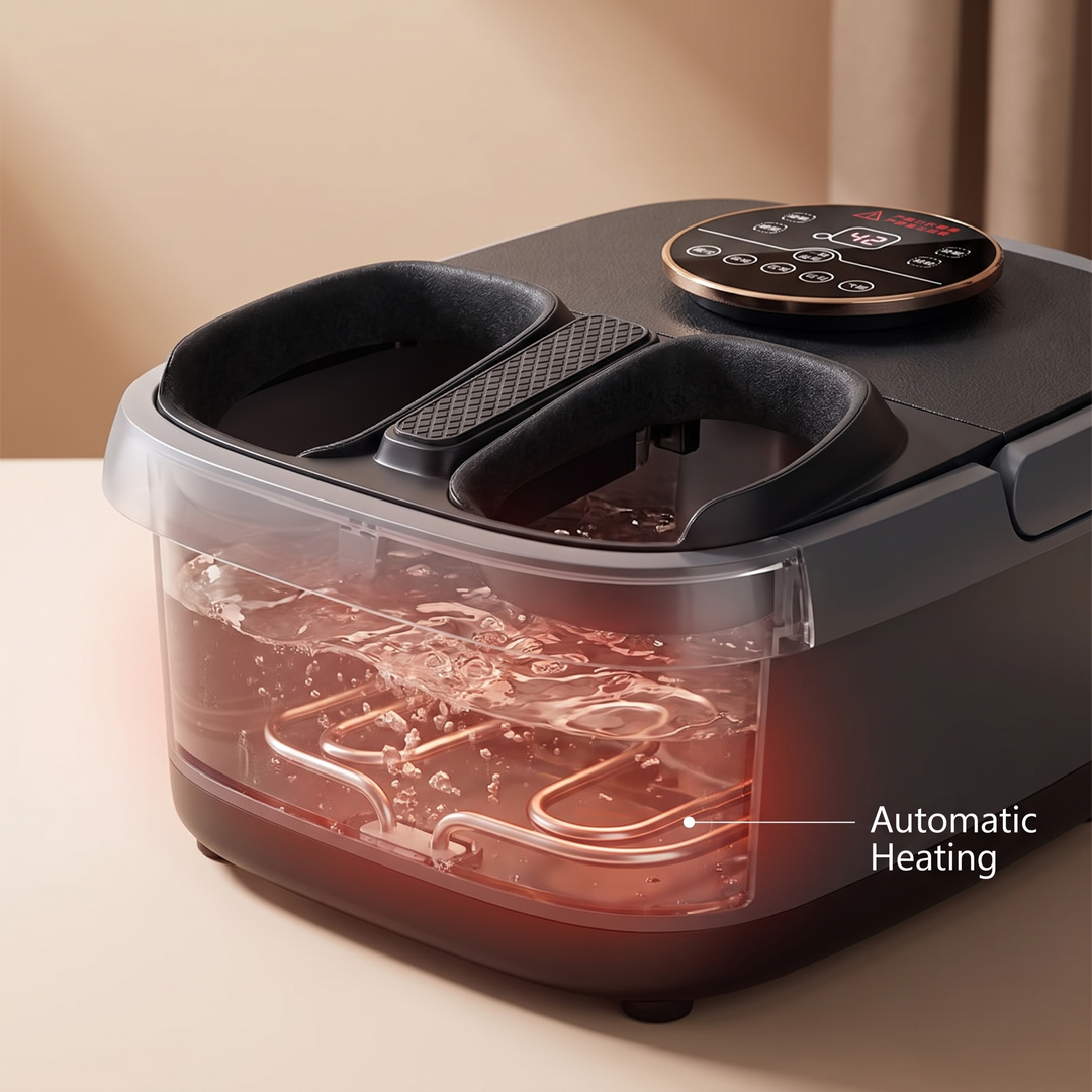 Electric Foot Spa Bath Tub - automatic heating feature