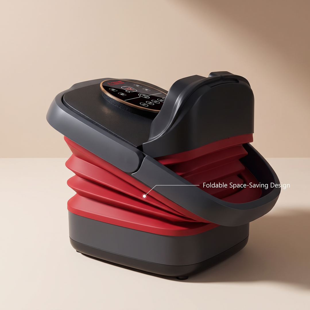 Electric Foot Spa Bath Tub - foldable space-saving design