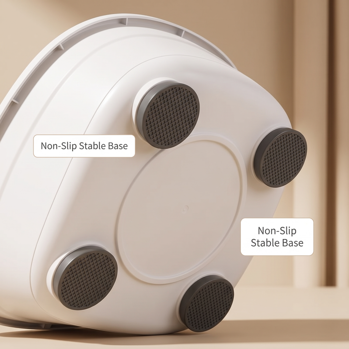Electric Foot Spa Bath Tub - non-slip stable base