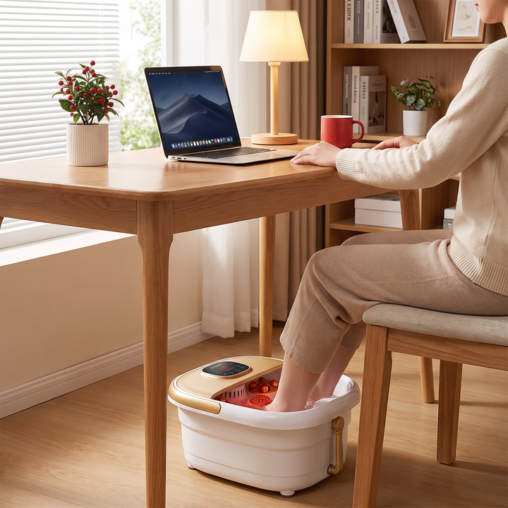 Electric Foot Spa Bath Tub - home office relaxation lifestyle