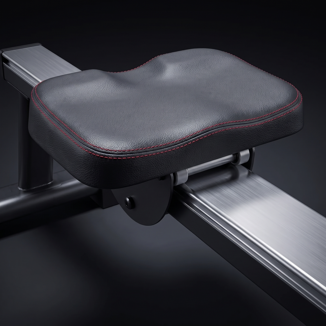 PHYSIOATHLETX Magnetic Rowing Machine - Sliding Seat Rail