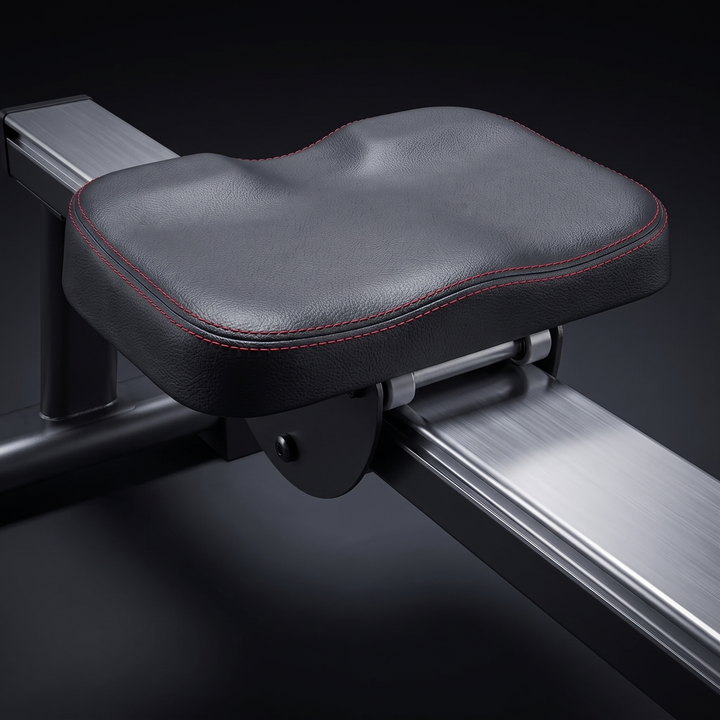 PHYSIOATHLETX Magnetic Rowing Machine - Sliding Seat Rail