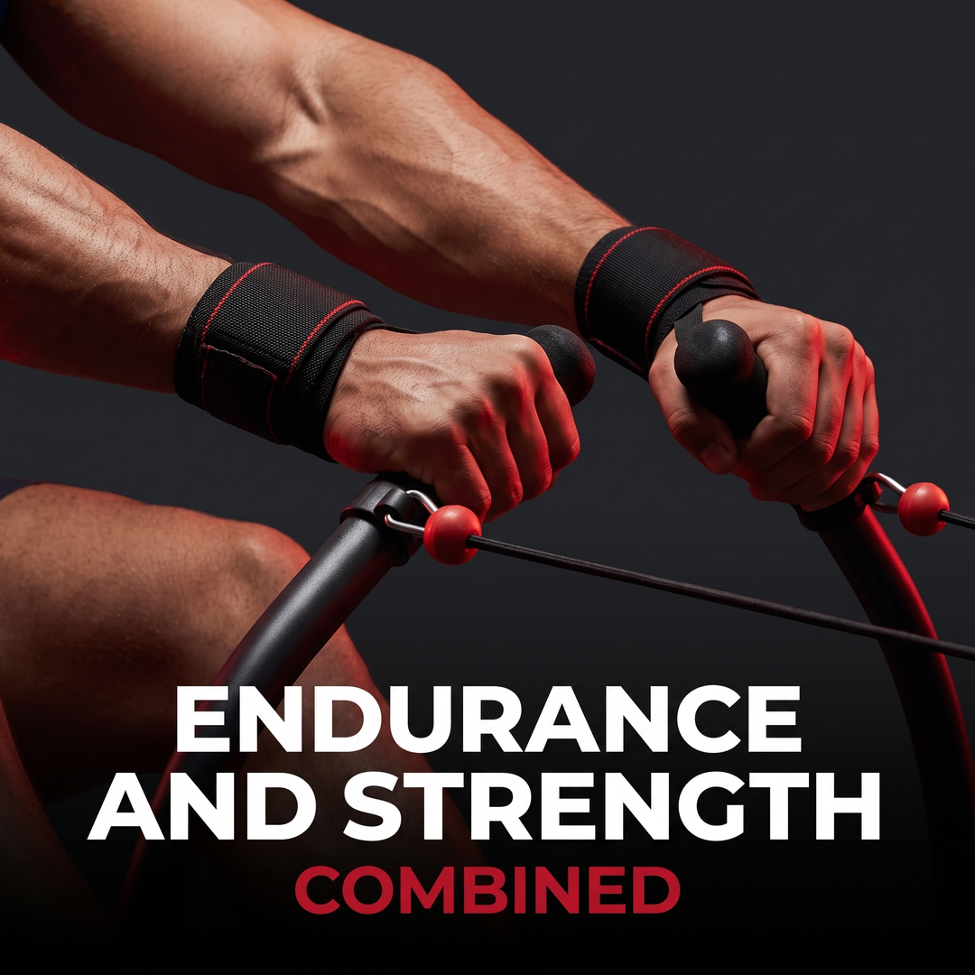 Adjustable Magnetic Rowing Machine - Endurance and Strength Combined