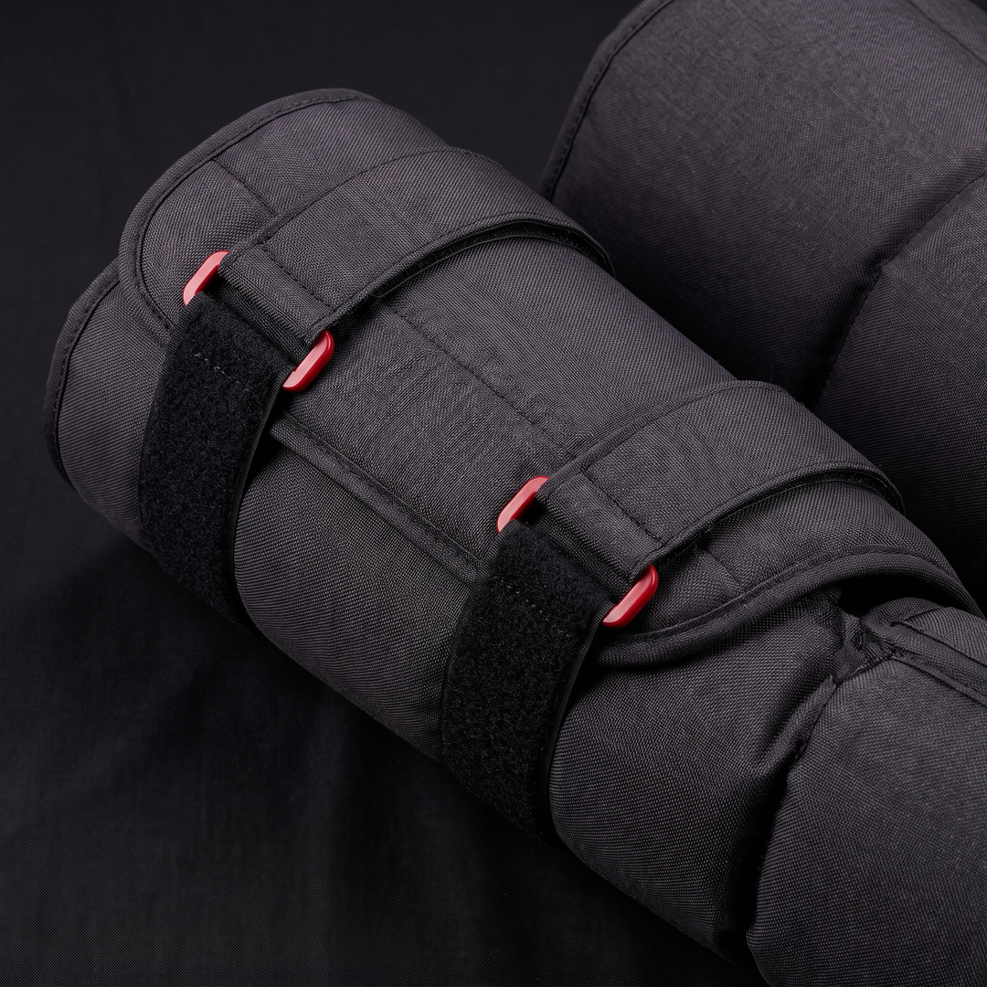 PHYSIOATHLETX Electric Leg Massager - adjustable strap detail