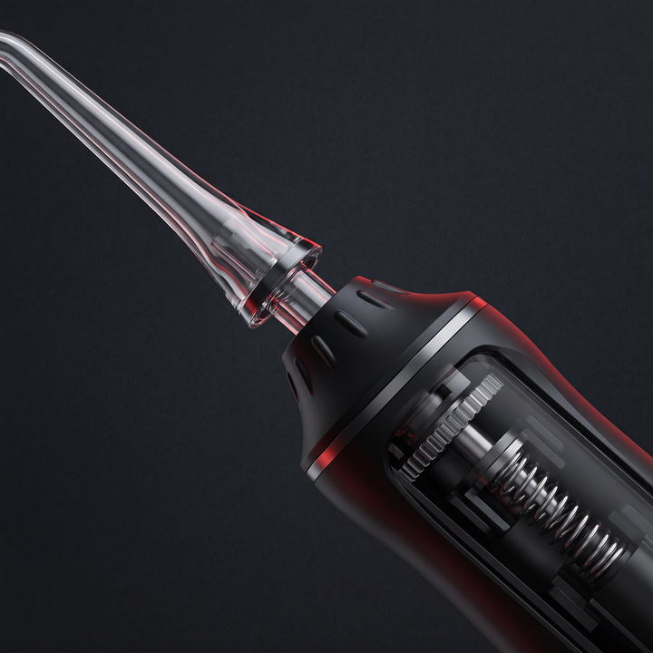 Cordless Water Flosser Oral Irrigator - Nozzle Attachment Detail