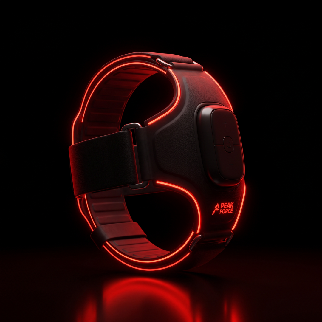 EMS Muscle Stimulation and Recovery Device Silhouette