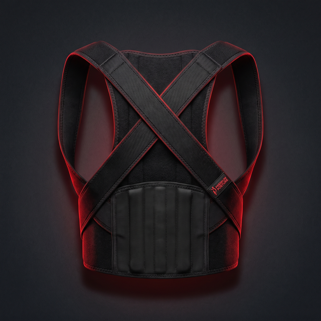 Adjustable Posture Corrector Back Brace Posture Support Belt Spine Alignment Corrector Shoulder Lumbar Support for Men Women Home Office Daily Use