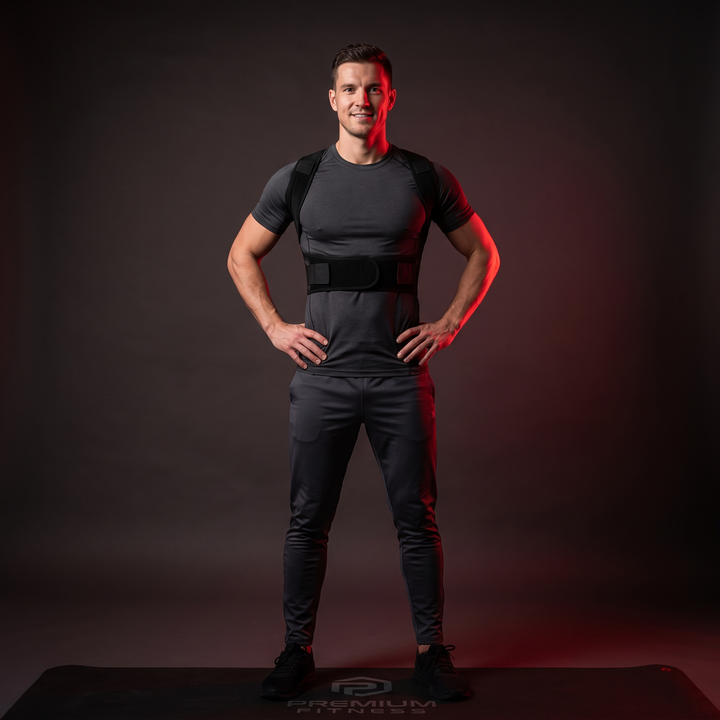 Adjustable Posture Corrector Back Brace Posture Support Belt Spine Alignment Corrector Shoulder Lumbar Support for Men Women Home Office Daily Use