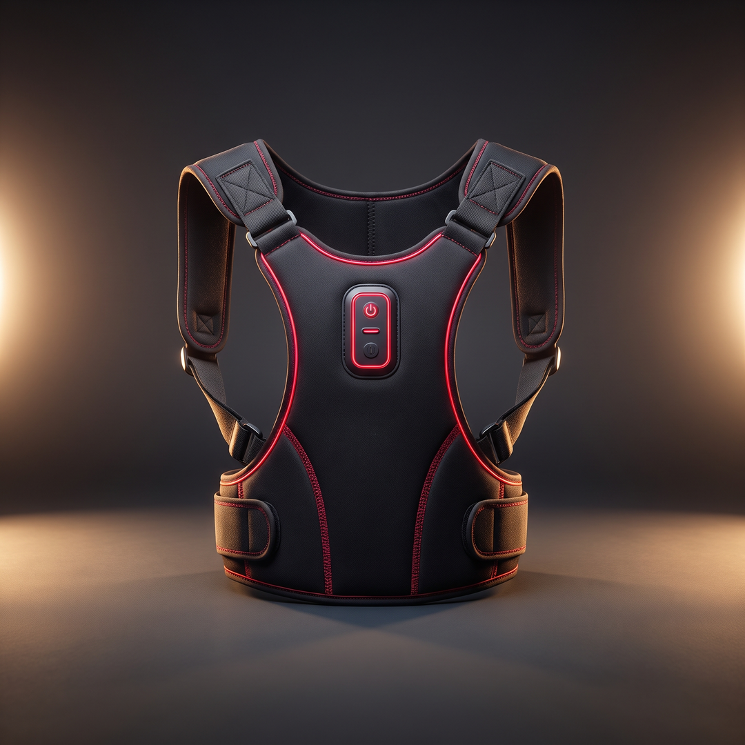 Adjustable Electric Posture Corrector Back Brace USB Rechargeable Lumbar Support Belt Spine Alignment Vest for Office Sitting Home Use