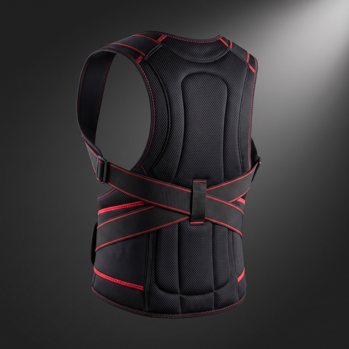 Adjustable Electric Posture Corrector Back Brace USB Rechargeable Lumbar Support Belt Spine Alignment Vest for Office Sitting Home Use