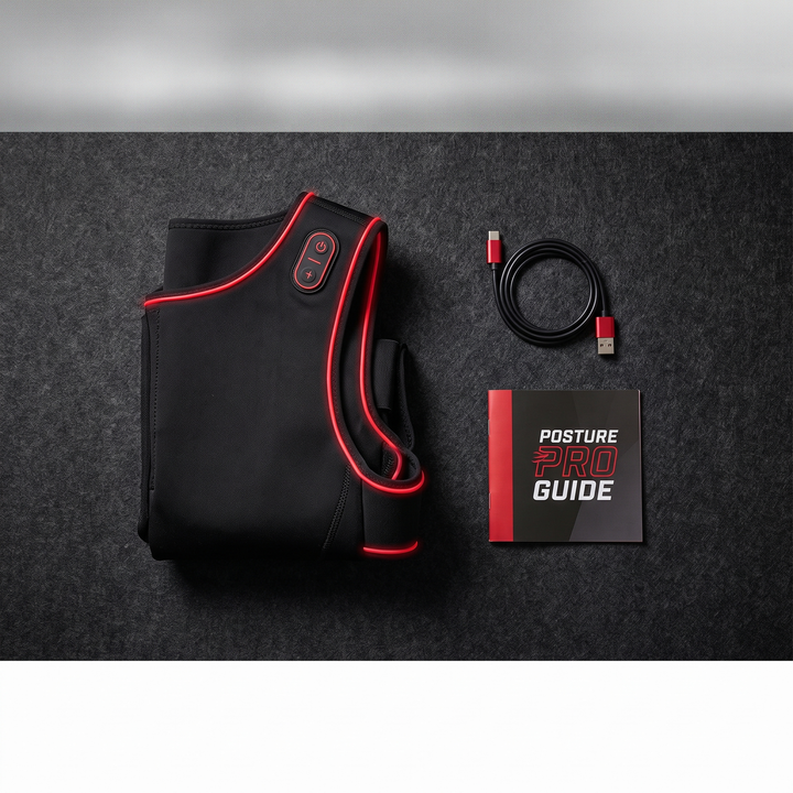 Adjustable Electric Posture Corrector Back Brace USB Rechargeable Lumbar Support Belt Spine Alignment Vest for Office Sitting Home Use