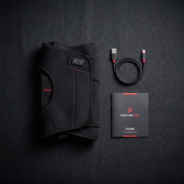 Adjustable Electric Posture Corrector Back Brace USB Rechargeable Lumbar Support Belt Spine Alignment Vest for Office Sitting Home Use
