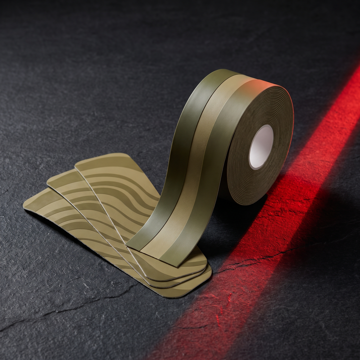 Kinesiology Athletic Tape for Muscle and Joint Support - Khaki