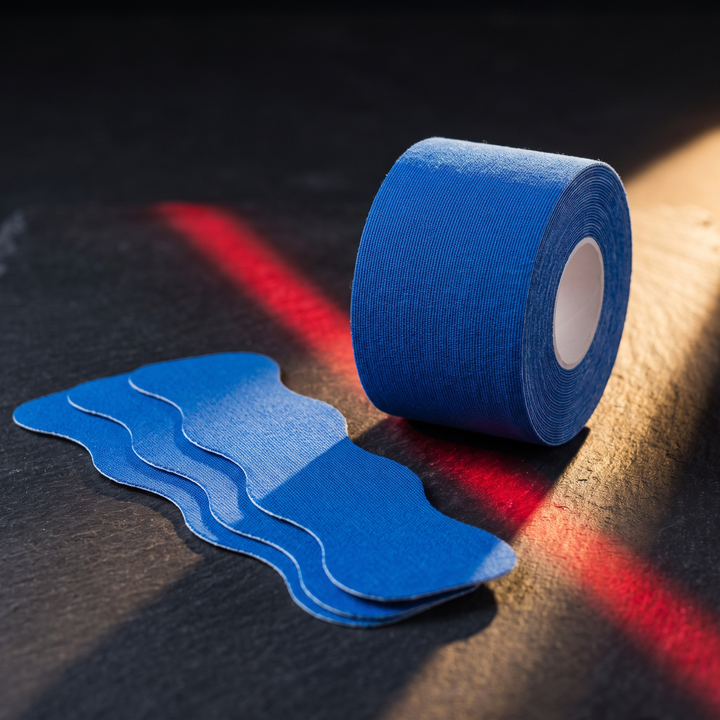 Kinesiology Athletic Tape for Muscle and Joint Support - Blue