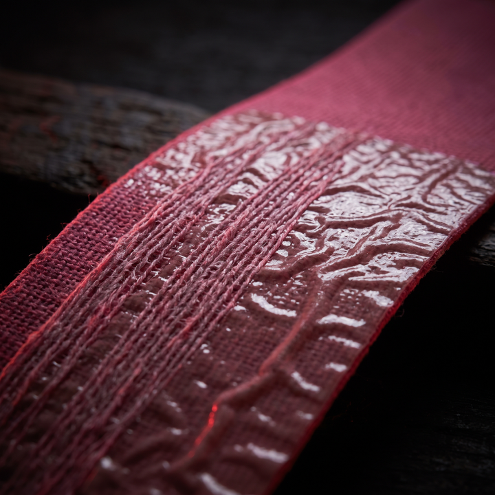 Athletic Tape Adhesive Texture Close-Up - Pink