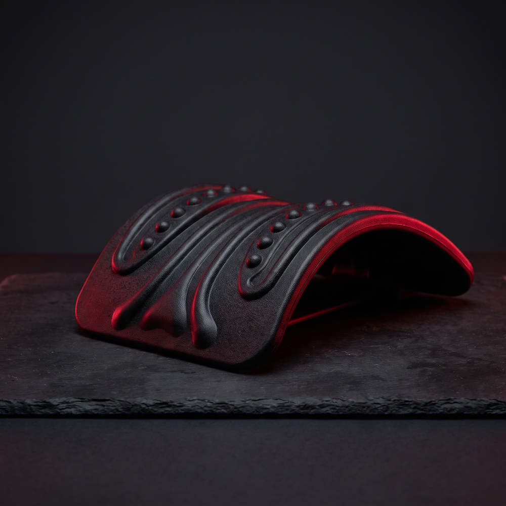 Ergonomic Back Stretcher and Lumbar Support Pad - Hero Shot
