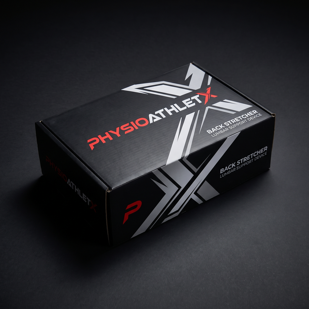 PHYSIOATHLETX Back Stretcher Lumbar Support Pad Packaging