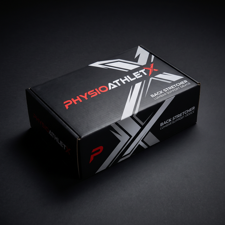 PHYSIOATHLETX Back Stretcher Lumbar Support Pad Packaging