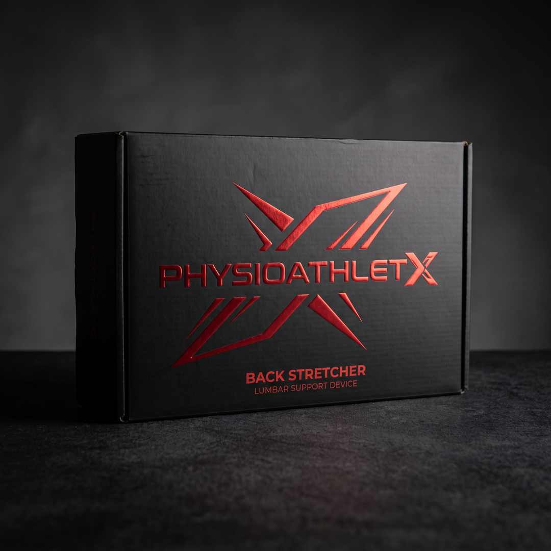 PHYSIOATHLETX Back Stretcher Lumbar Support Pad Packaging