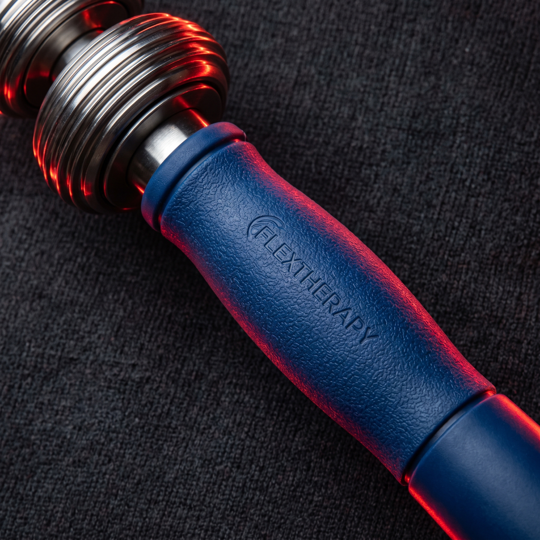 Professional Psoas Muscle Massager Deep Tissue Release Tool for Hamstring Thigh Back Calf Tension Relief Trigger Point Massage Stick Home Gym Recovery - Blue